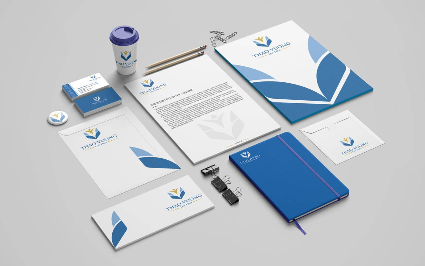 Bộ Nhận Diện Thảo Vương Law – Saigonlogo™